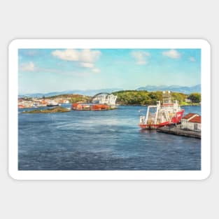 The Port of Stavanger Sticker